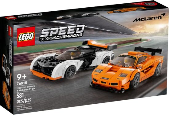 McLaren Solus GT et McLaren F1 LM (76918) Toys Puissance 3