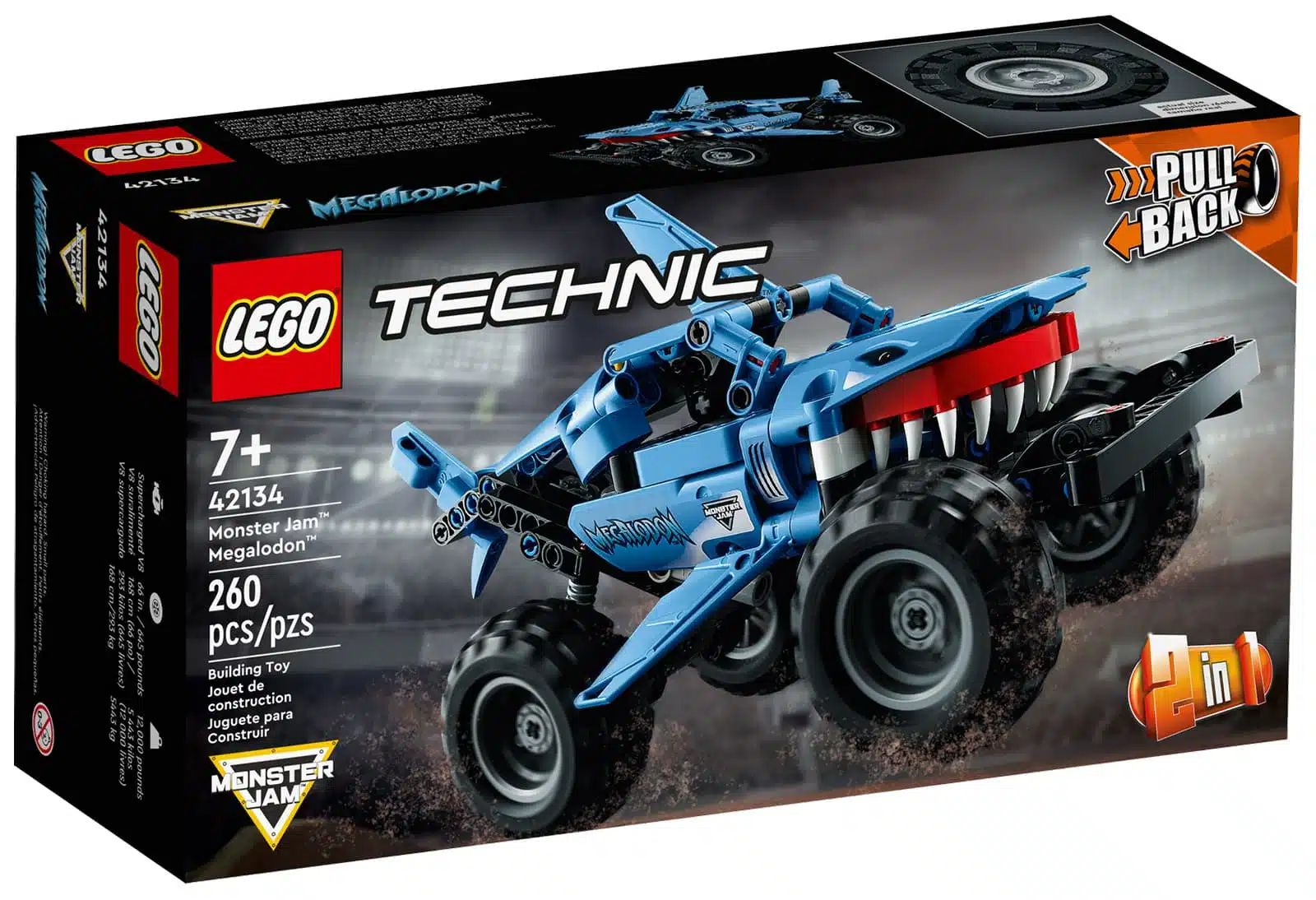 Monster Jam™ Megalodon™ (42134) Toys Puissance 3