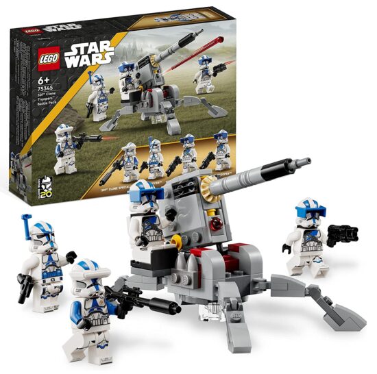 Pack de combat des Clone Troopers™ de la 501ème légion (75345) Toys Puissance 3