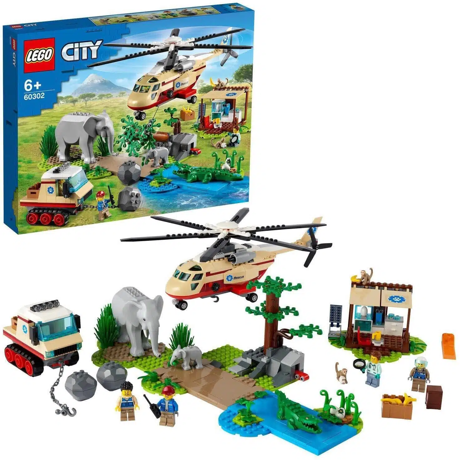 L'opération de sauvetage des animaux sauvages (60302) Toys Puissance 3