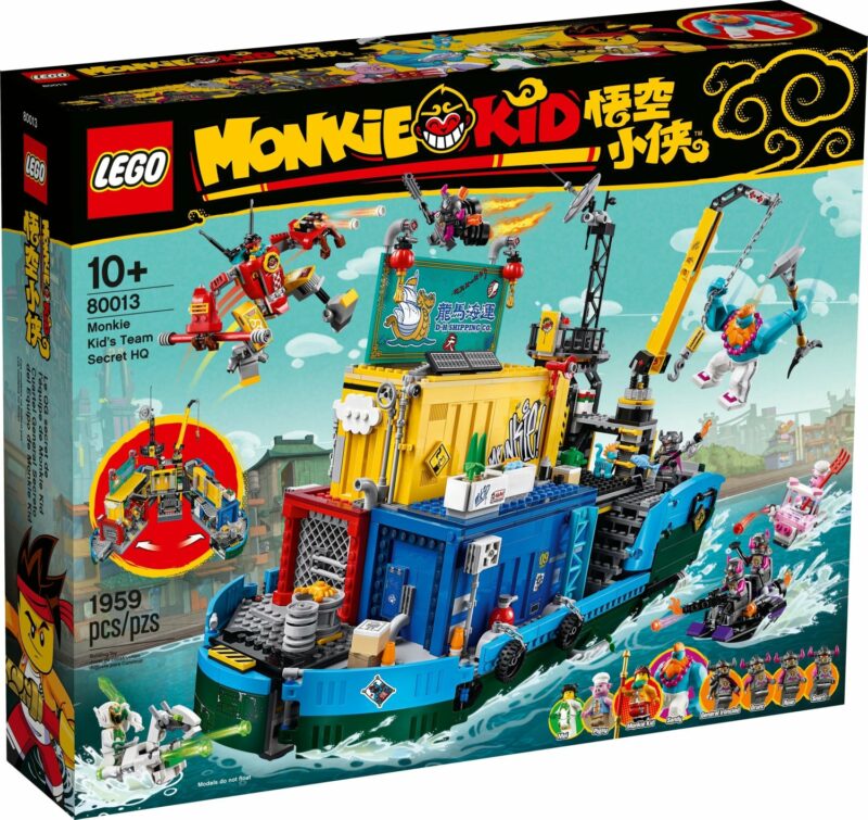 Le QG secret de l’équipe de Monkie Kid (80013) Toys Puissance 3