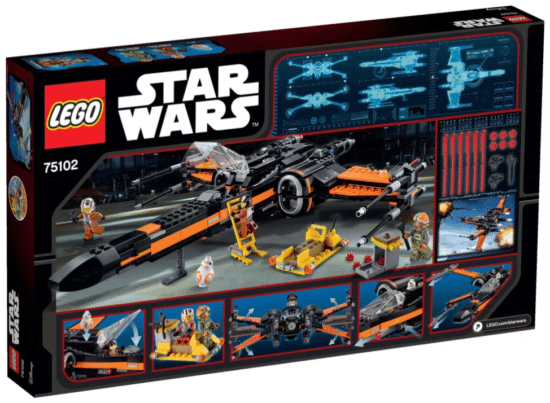 Poe's X-Wing Fighter™ (75102) Toys Puissance 3