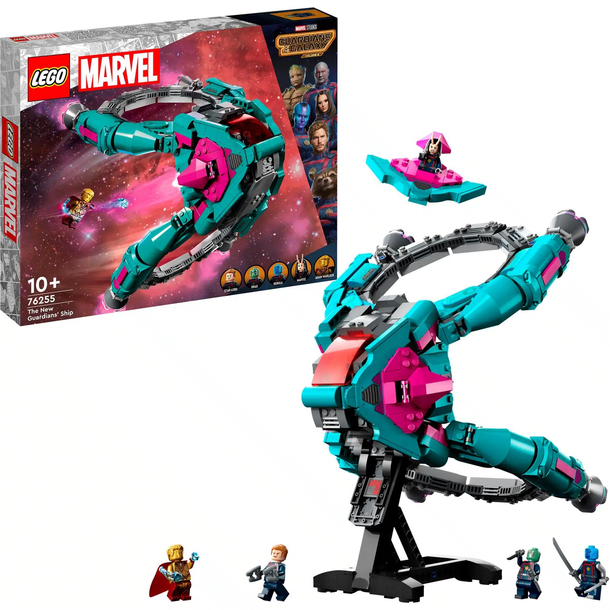 Le nouveau vaisseau des Gardiens (76255) Toys Puissance 3