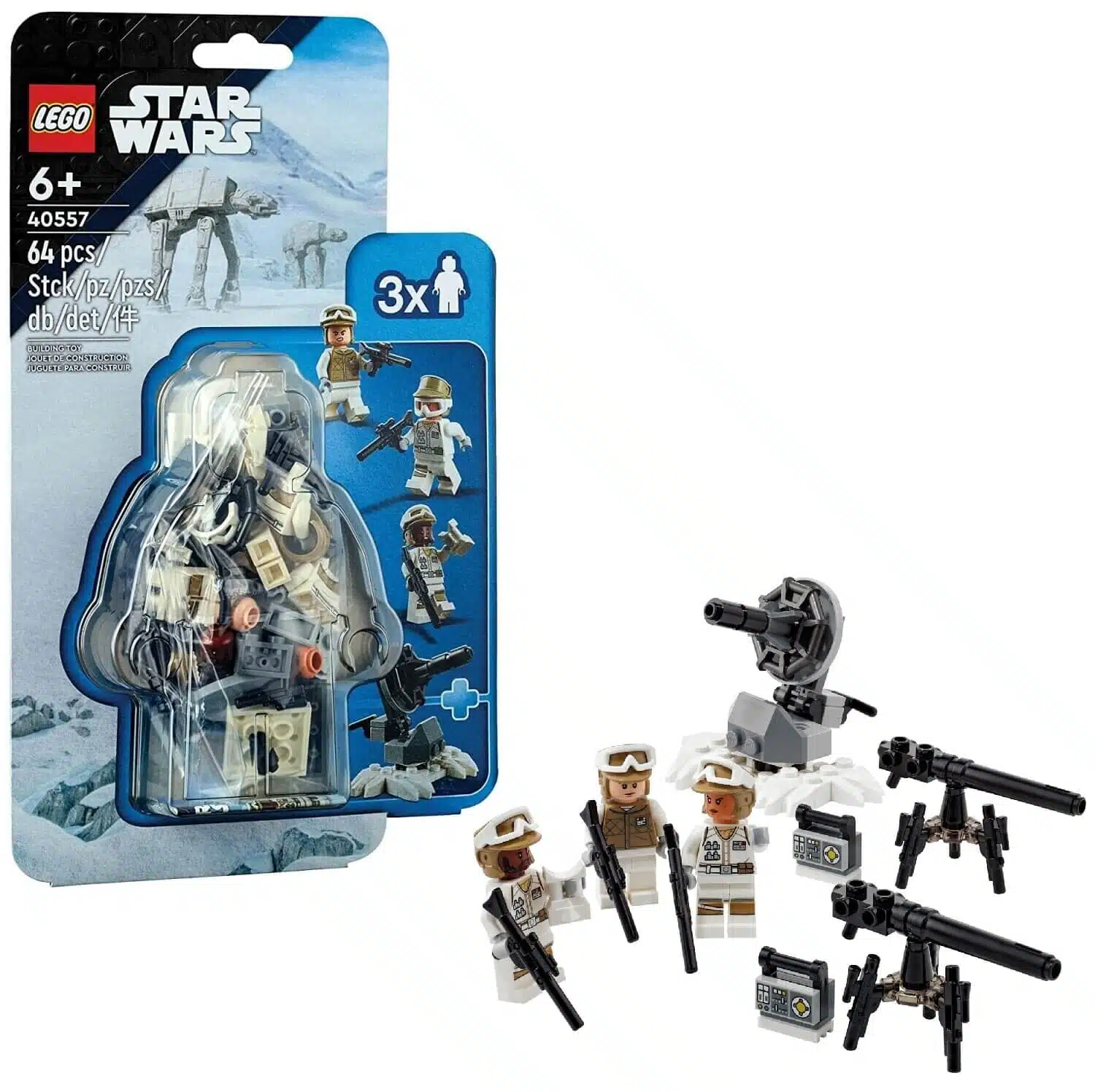 La défense de Hoth™ (40557) Toys Puissance 3