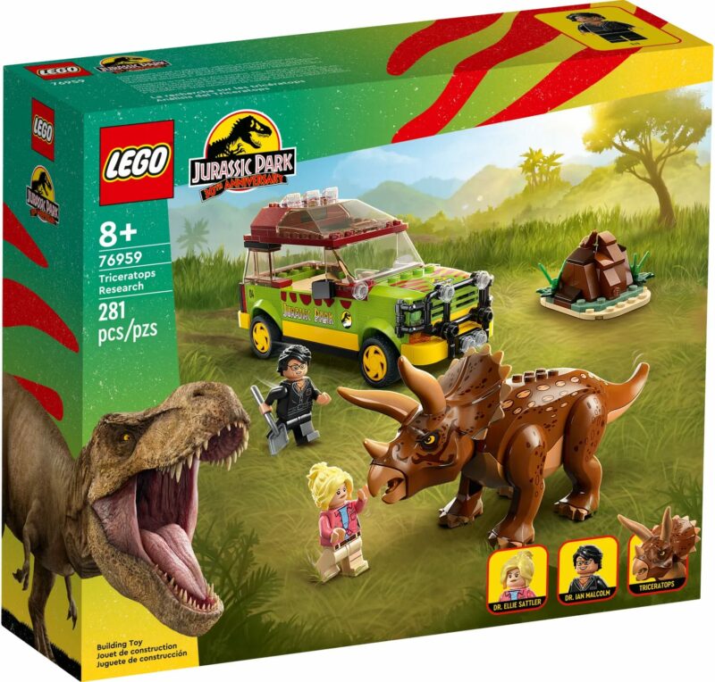 La recherche du tricératops (76959) Toys Puissance 3