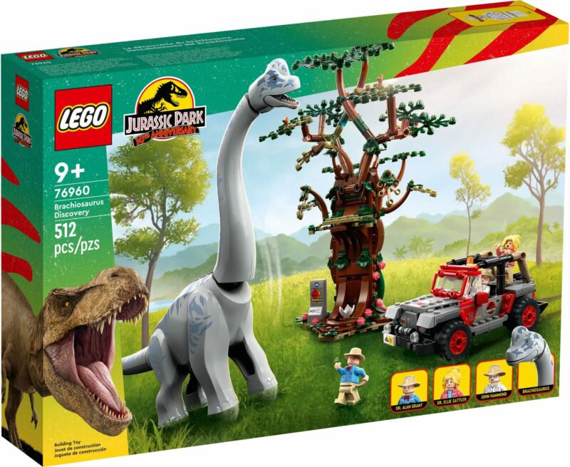 La découverte du brachiosaure (76960) Toys Puissance 3