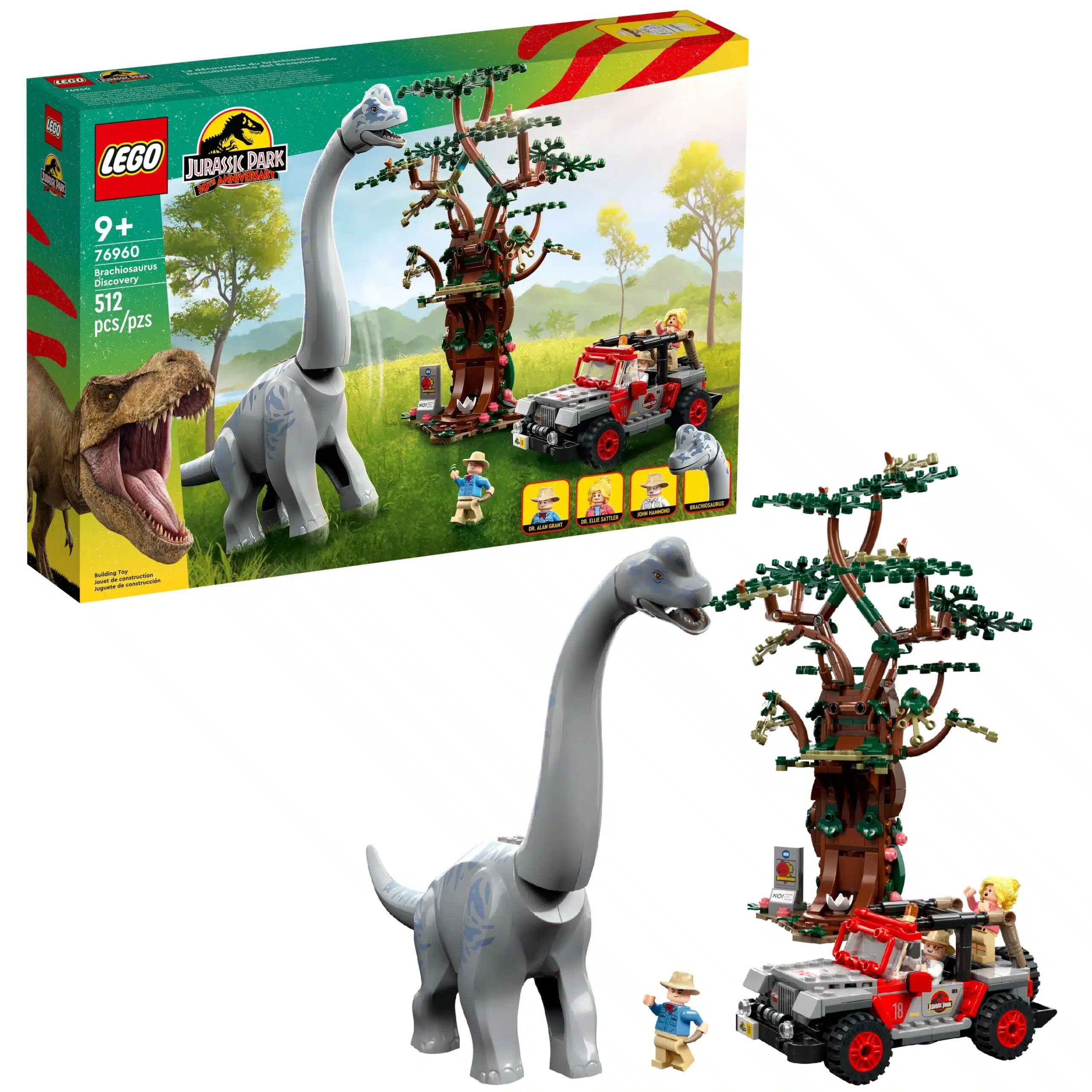 La découverte du brachiosaure (76960) Toys Puissance 3