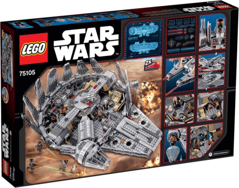 Millennium Falcon™ (75105) Toys Puissance 3