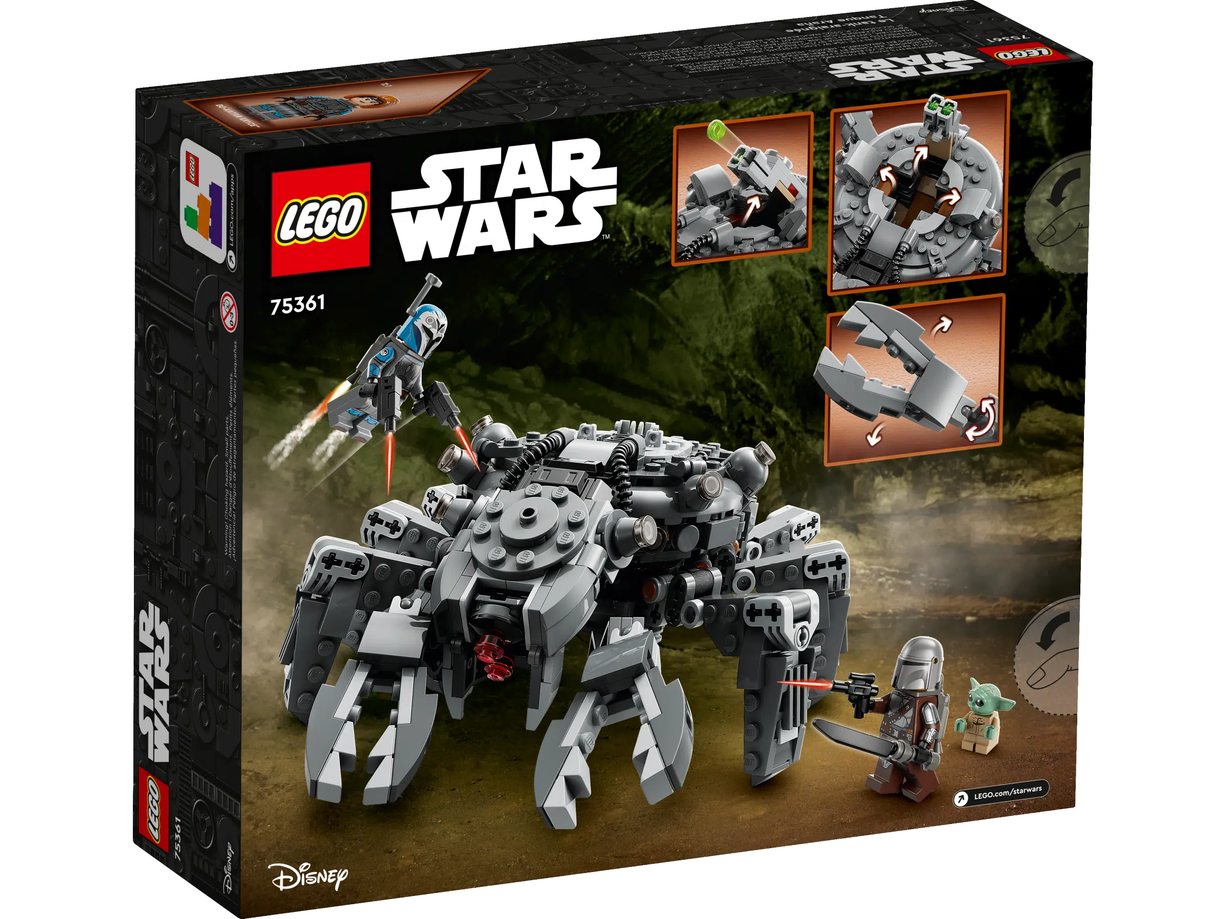 Le tank araignée (75361) Toys Puissance 3