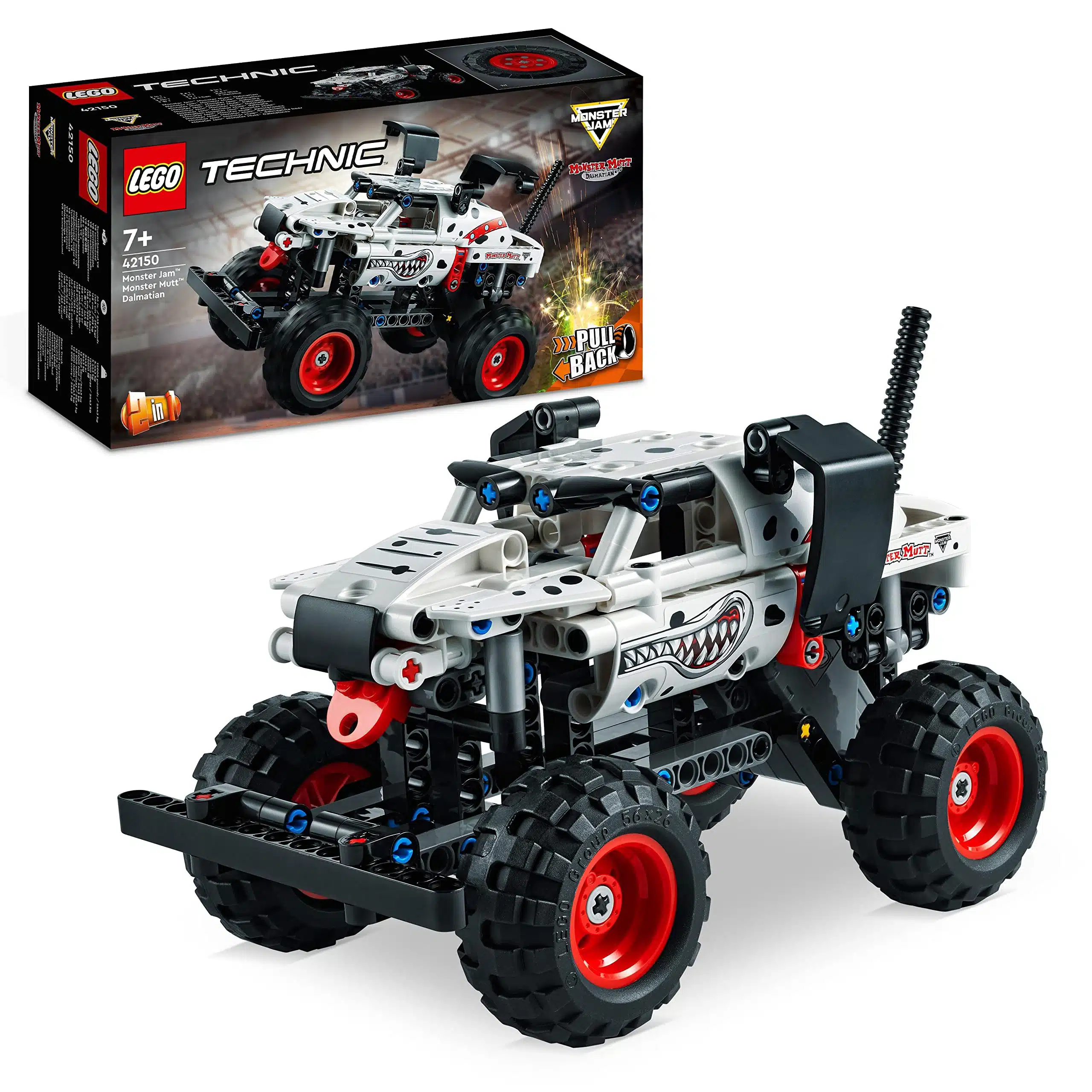 Monster Jam™ Monster Mutt™ Dalmatien (42150) Toys Puissance 3