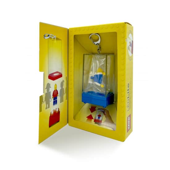 Porte-clés Lumineux Avec Mini-Figurine Bleue (Incluse) Toys Puissance 3
