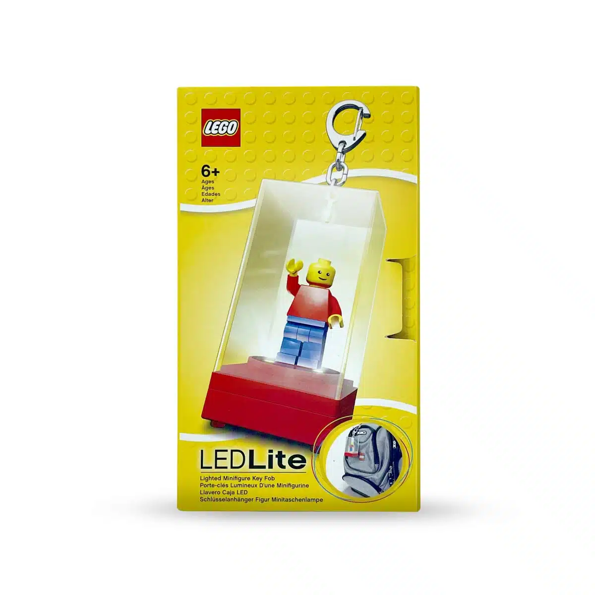 Porte-clés Lumineux Avec Mini-Figurine Bleue (Incluse) Toys Puissance 3