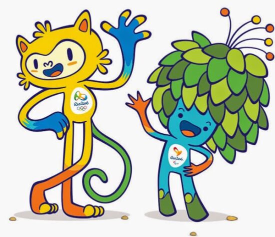 Rio 2016 Mascottes (40225) Jeux olympiques Toys Puissance 3