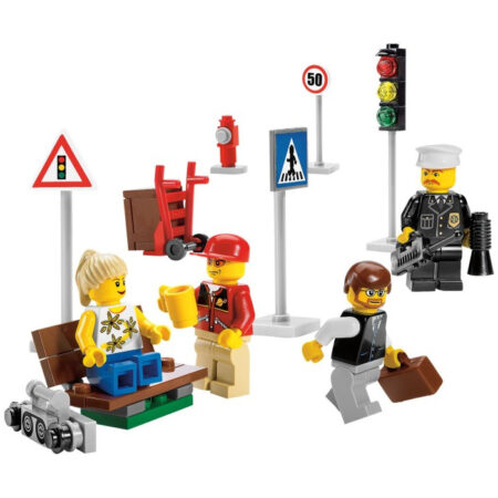 Collection de figurines LEGO City (8401)