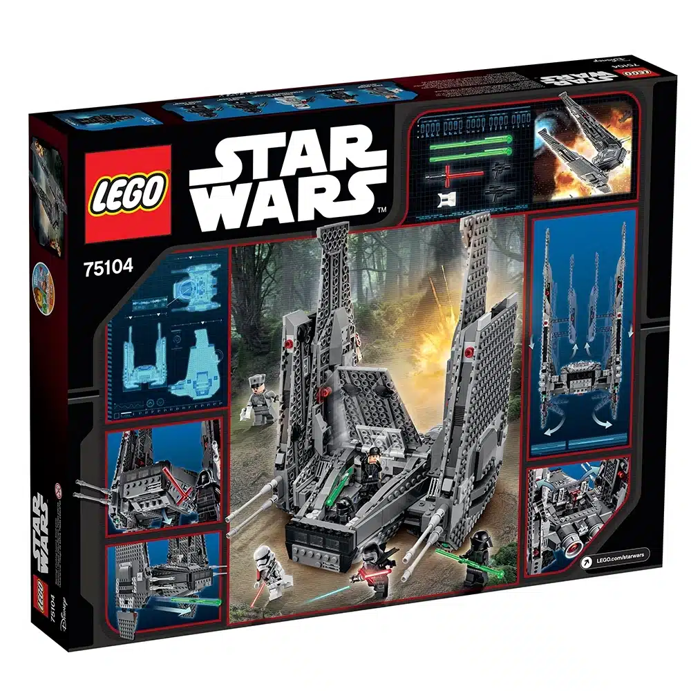 Kylo Ren's Command Shuttle™ (75104) Toys Puissance 3