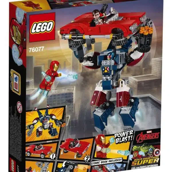 Iron Man : L&rsquo;attaque de Detroit Steel (76077)