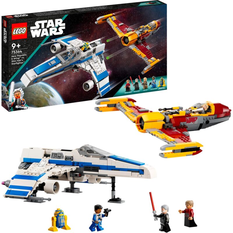 L’E-wing de la Nouvelle République contre le chasseur de Shin Hati (75364) Toys Puissance 3