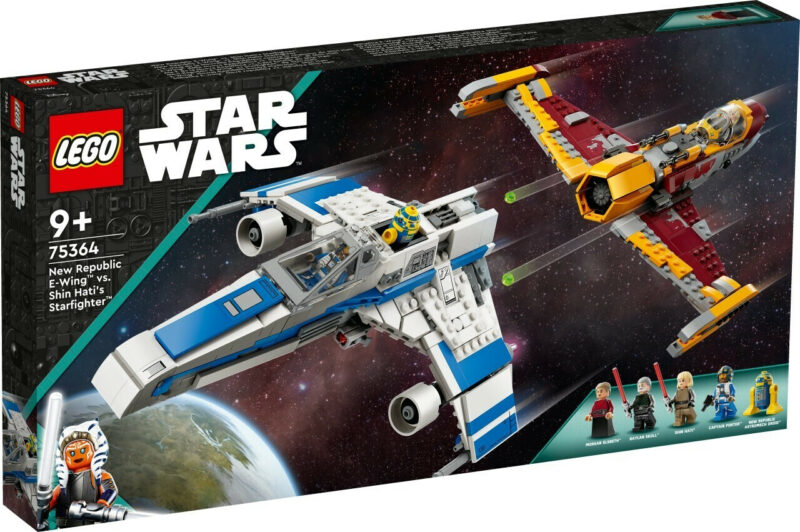 L’E-wing de la Nouvelle République contre le chasseur de Shin Hati (75364) Toys Puissance 3