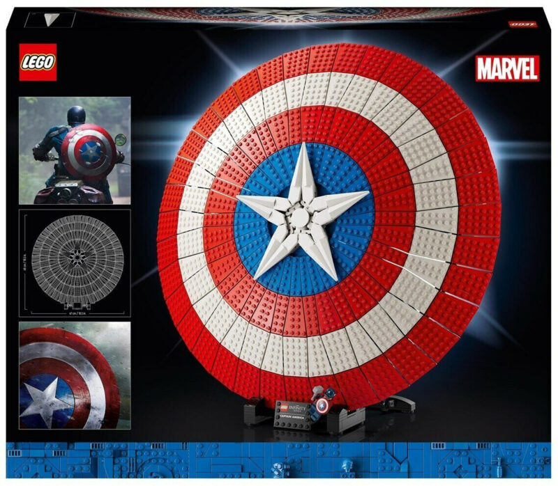 Le bouclier de Captain America (76262) Toys Puissance 3