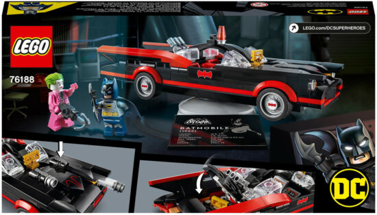 La Batmobile™ de Batman™ - Série TV classique (76188) Toys Puissance 3