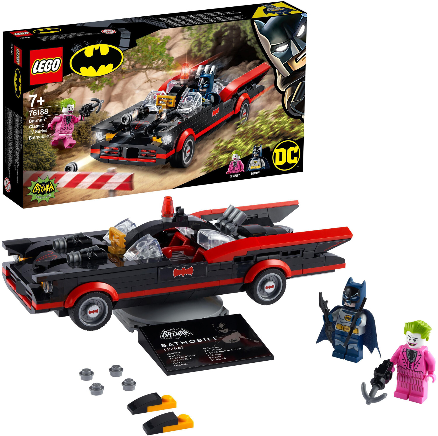 La Batmobile™ de Batman™ - Série TV classique (76188) - Toys