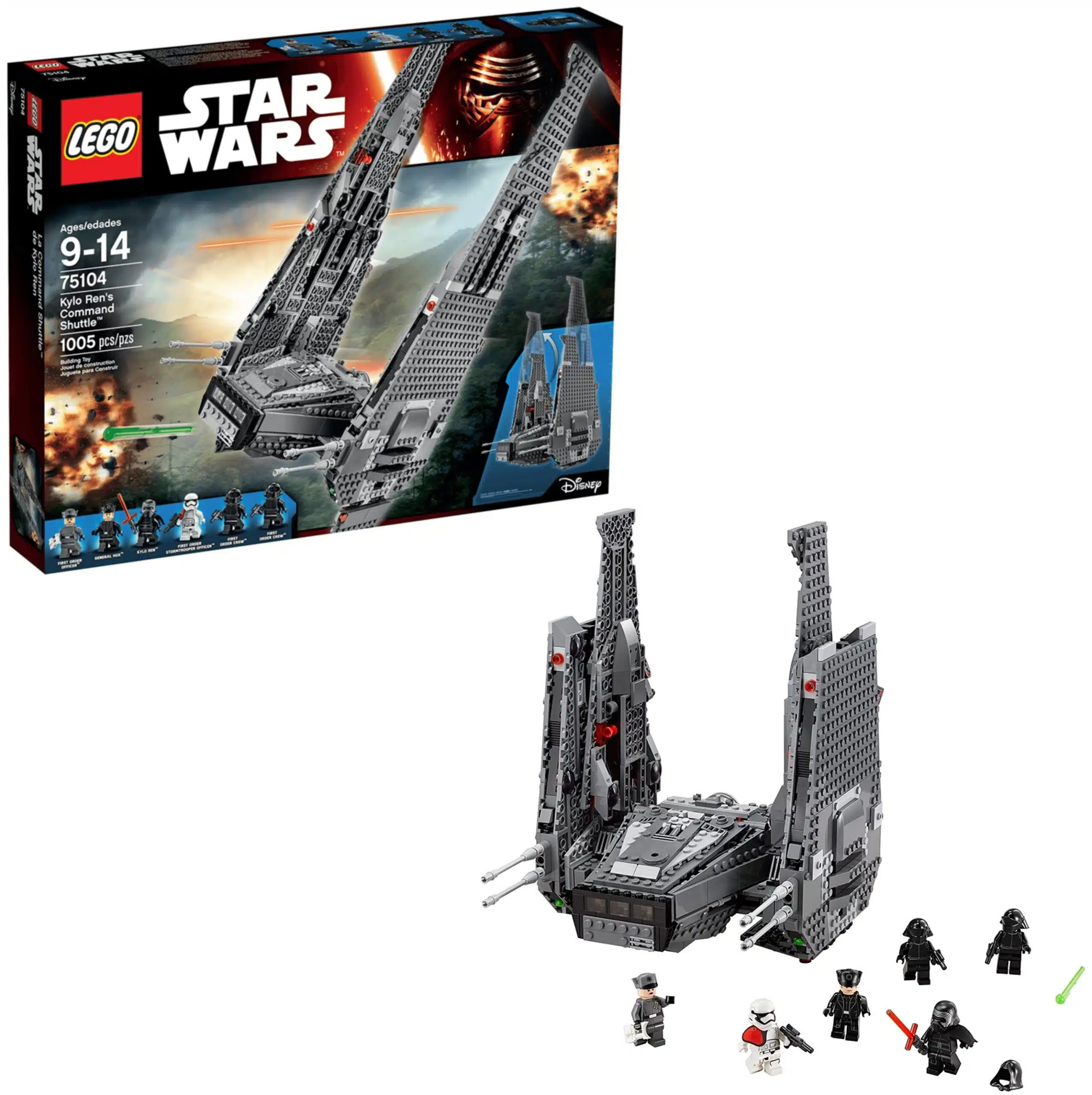 Kylo Ren's Command Shuttle™ (75104) Toys Puissance 3