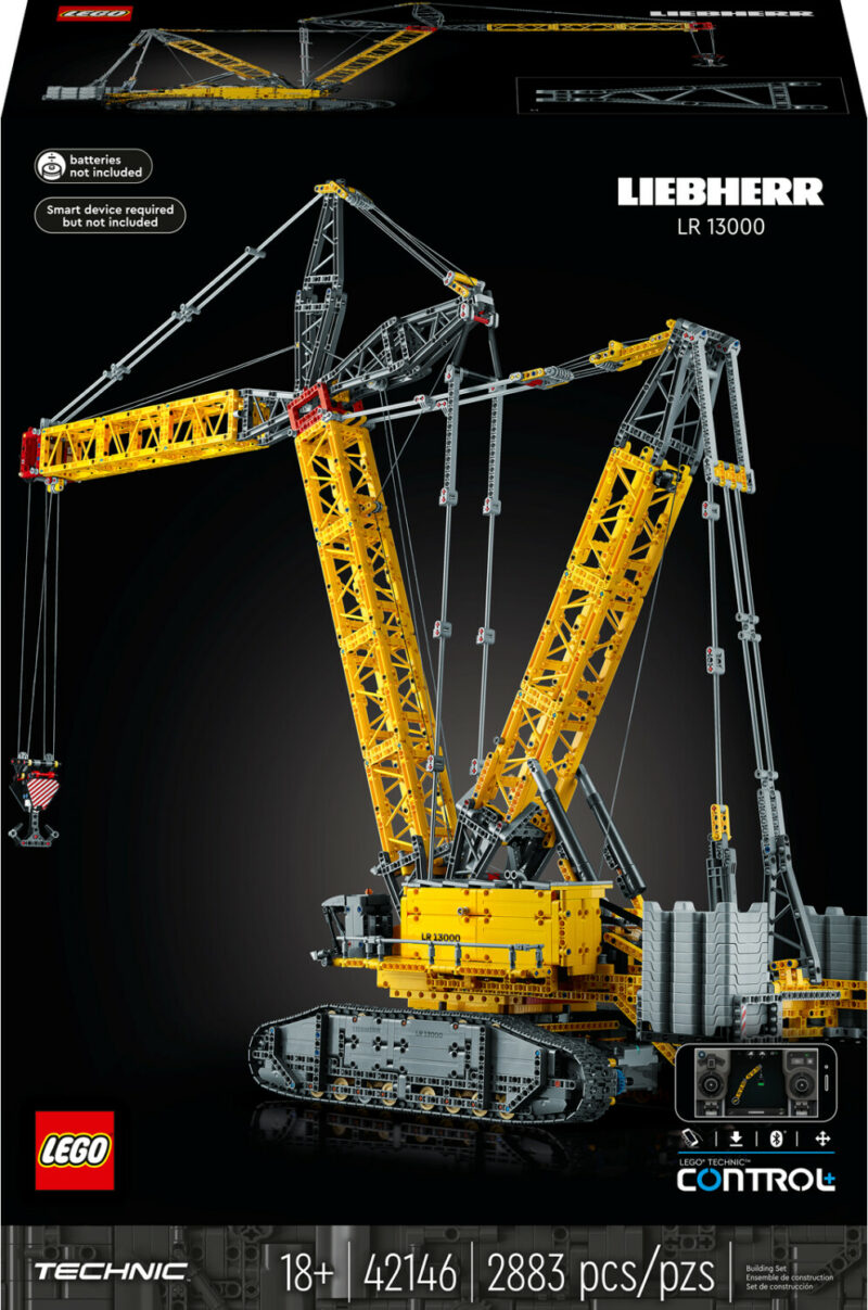 La grue sur chenilles Liebherr LR 13000 (42146) Toys Puissance 3