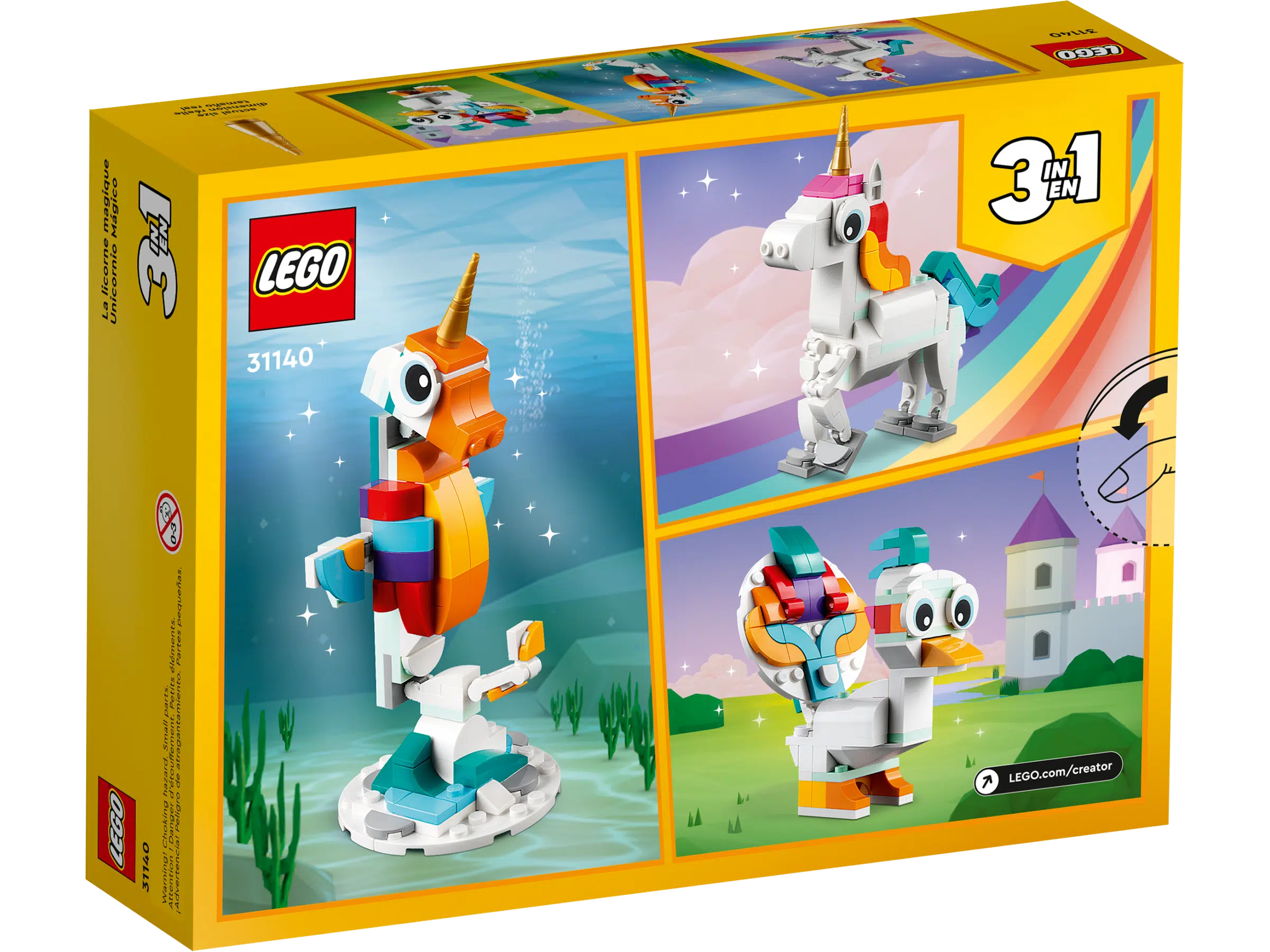 La licorne magique (31140) Toys Puissance 3