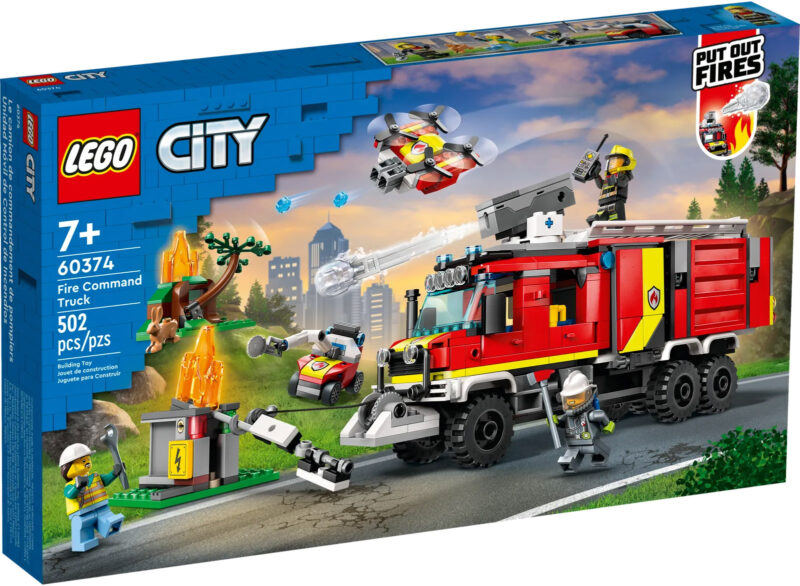 Le camion d’intervention des pompiers (60374) Toys Puissance 3