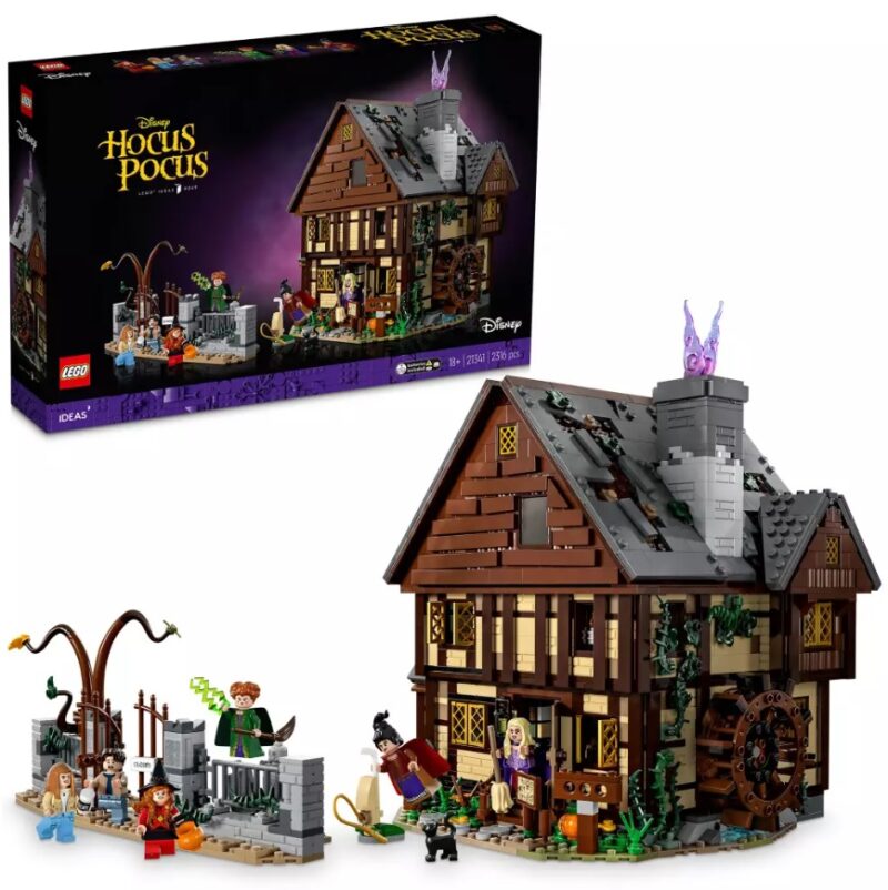 Hocus Pocus Disney : le manoir des sœurs Sanderson (21341) Toys Puissance 3