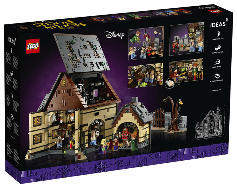 Hocus Pocus Disney : le manoir des sœurs Sanderson (21341) Toys Puissance 3