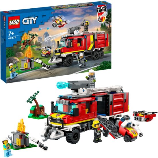 Le camion d’intervention des pompiers (60374) Toys Puissance 3