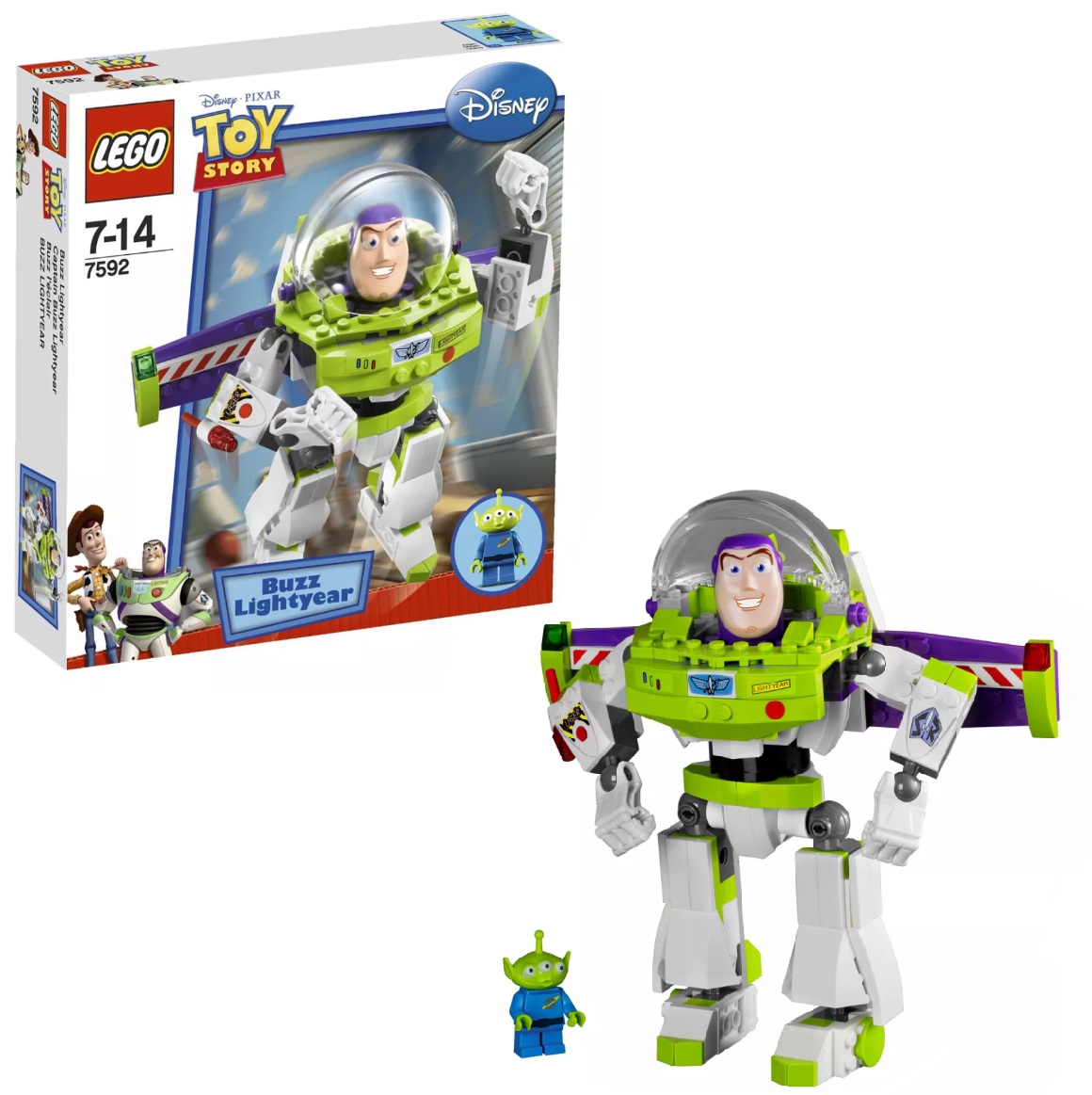 Figurine Buzz l'éclair à construire, Toy Story 4 (7592) - Toys Puissance 3