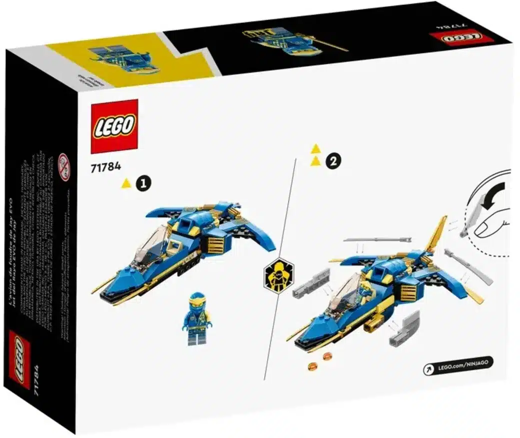 Le jet supersonique de Jay – Évolution (71784) Toys Puissance 3