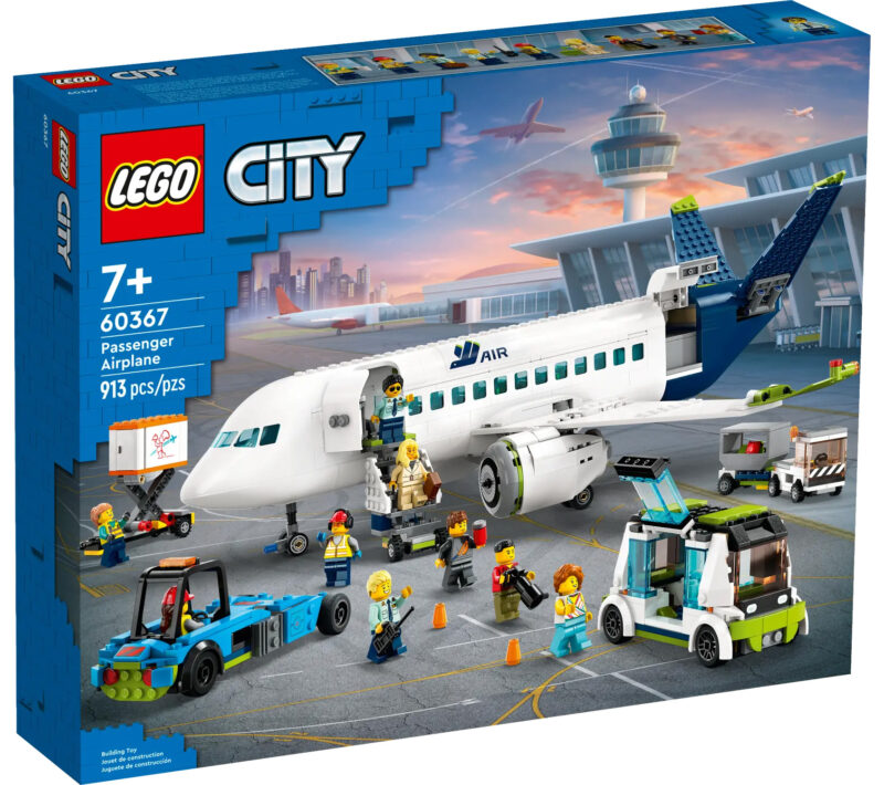 L’avion de ligne (60367) Toys Puissance 3