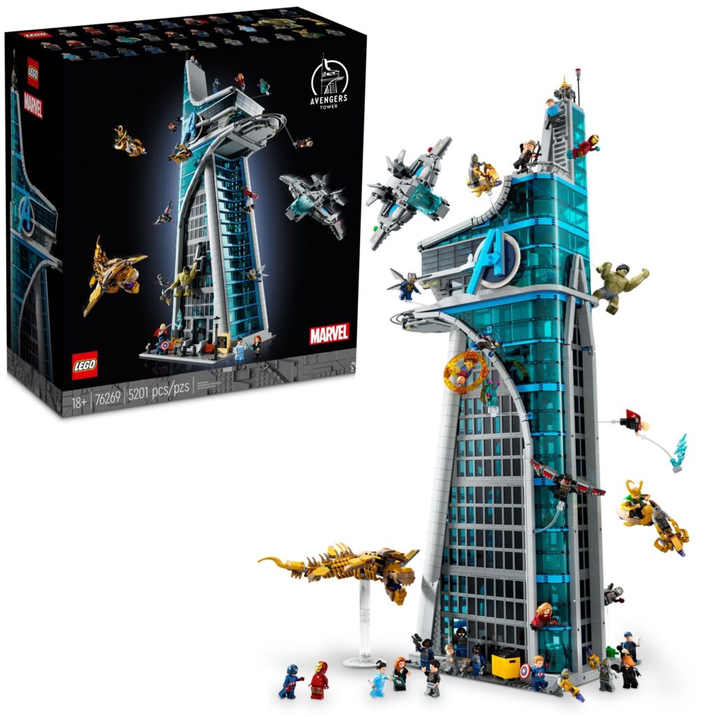 La tour des Avengers (76269) Toys Puissance 3