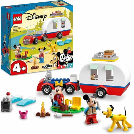 Mickey Mouse et Minnie Mouse font du camping (10777)