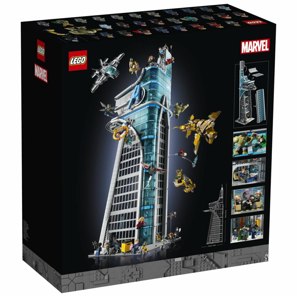 La tour des Avengers (76269) Toys Puissance 3