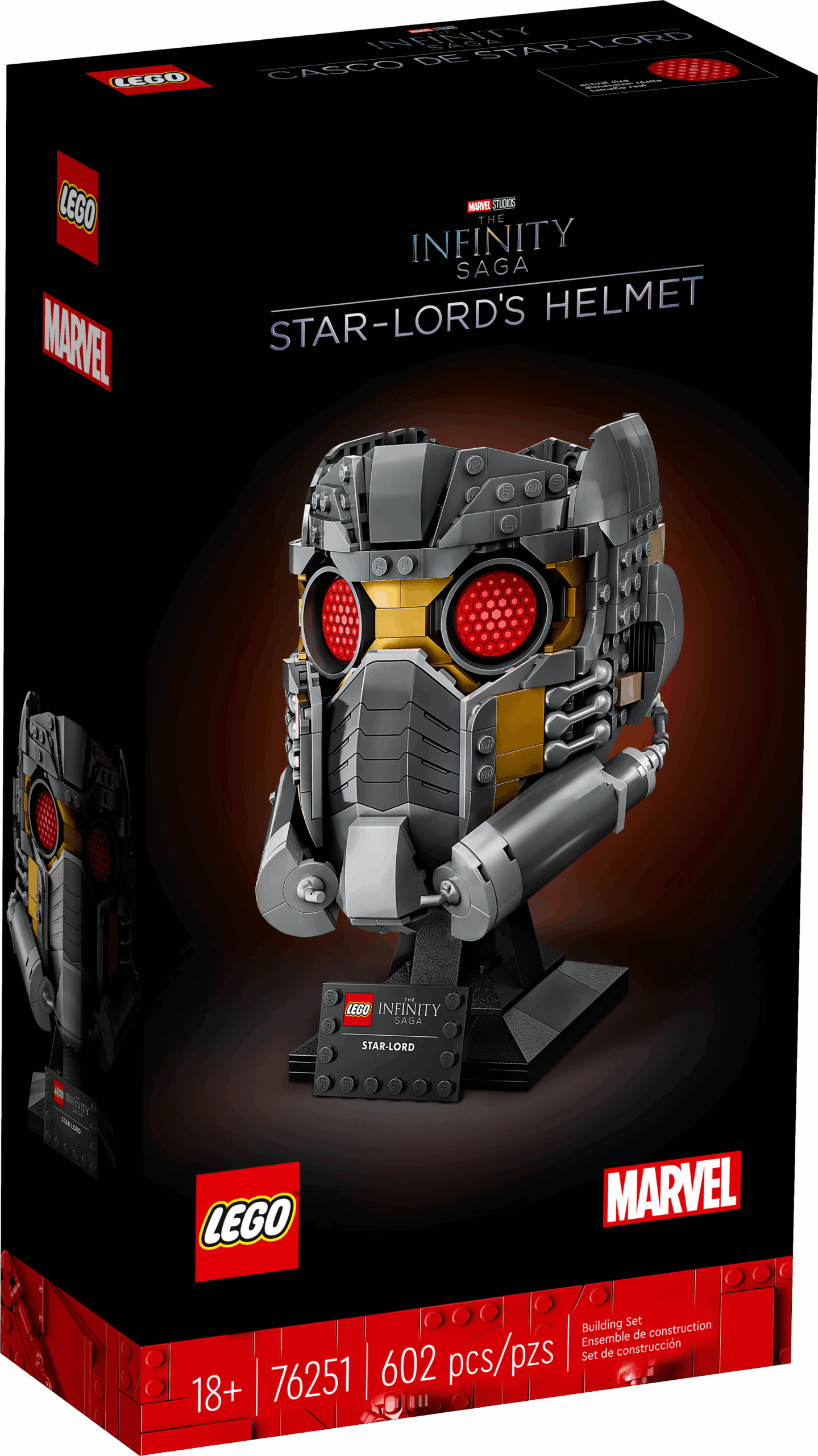 Le casque de Star-Lord (76251) Toys Puissance 3