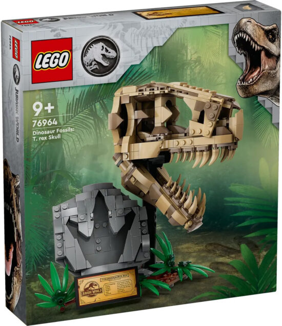 Les fossiles de dinosaures : le crâne du T. rex (76964) Toys Puissance 3