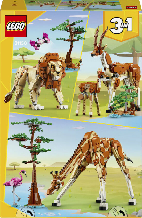 Les animaux sauvages du safari (31150) Toys Puissance 3