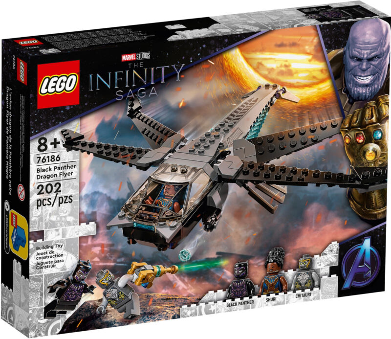 Le dragon volant de Black Panther (76186) Toys Puissance 3