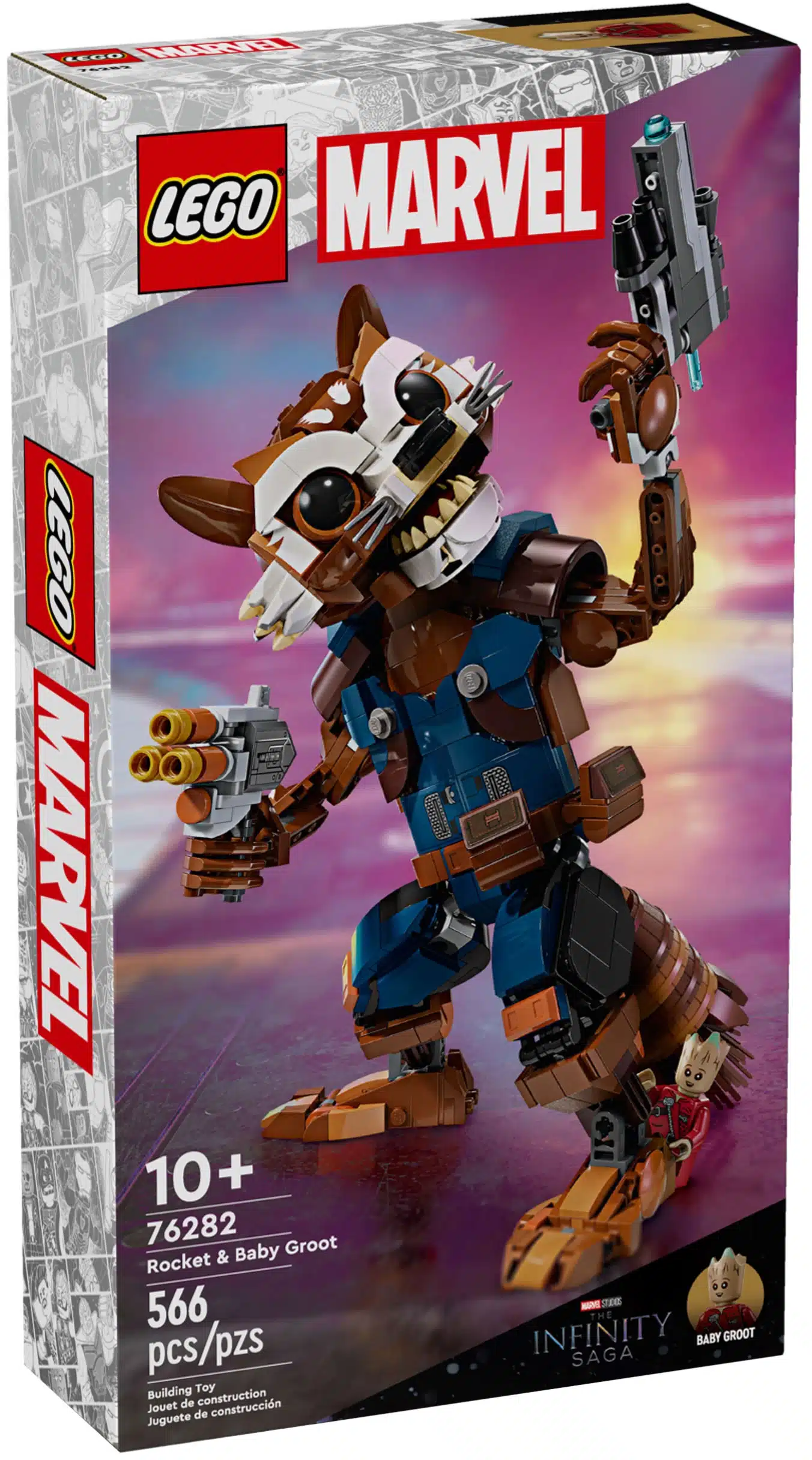 Rocket et Bébé Groot (76282) Toys Puissance 3