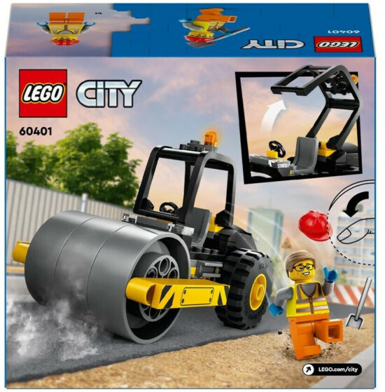 Le rouleau compresseur de chantier (60401) Toys Puissance 3