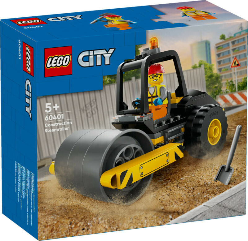 Le rouleau compresseur de chantier (60401) Toys Puissance 3