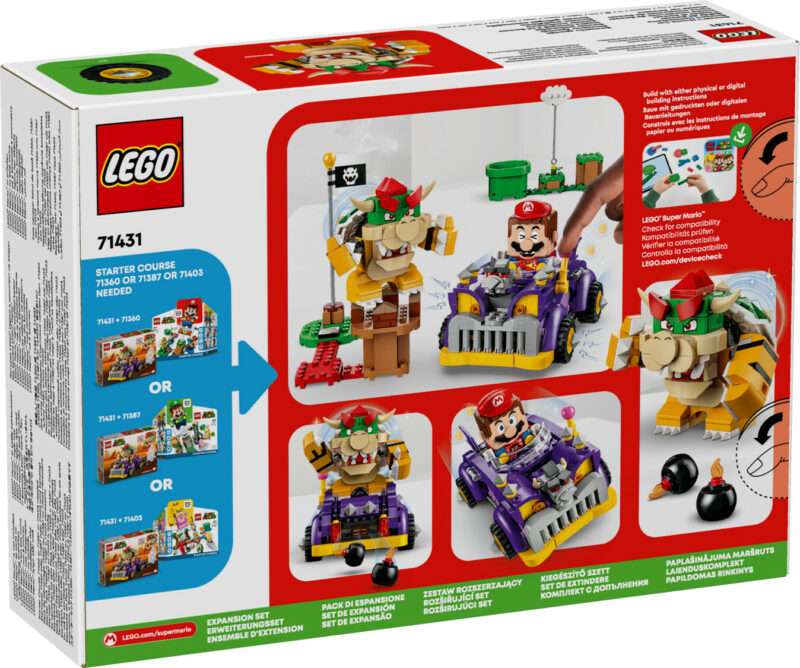 Ensemble d'extension Bolide de Bowser (71431) Toys Puissance 3