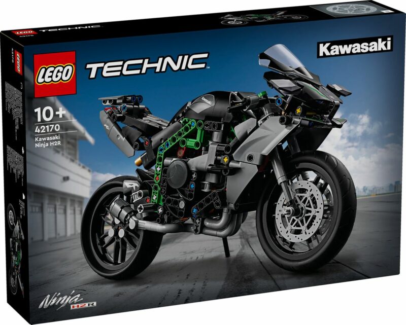 La moto Kawasaki Ninja H2R (42170) Toys Puissance 3