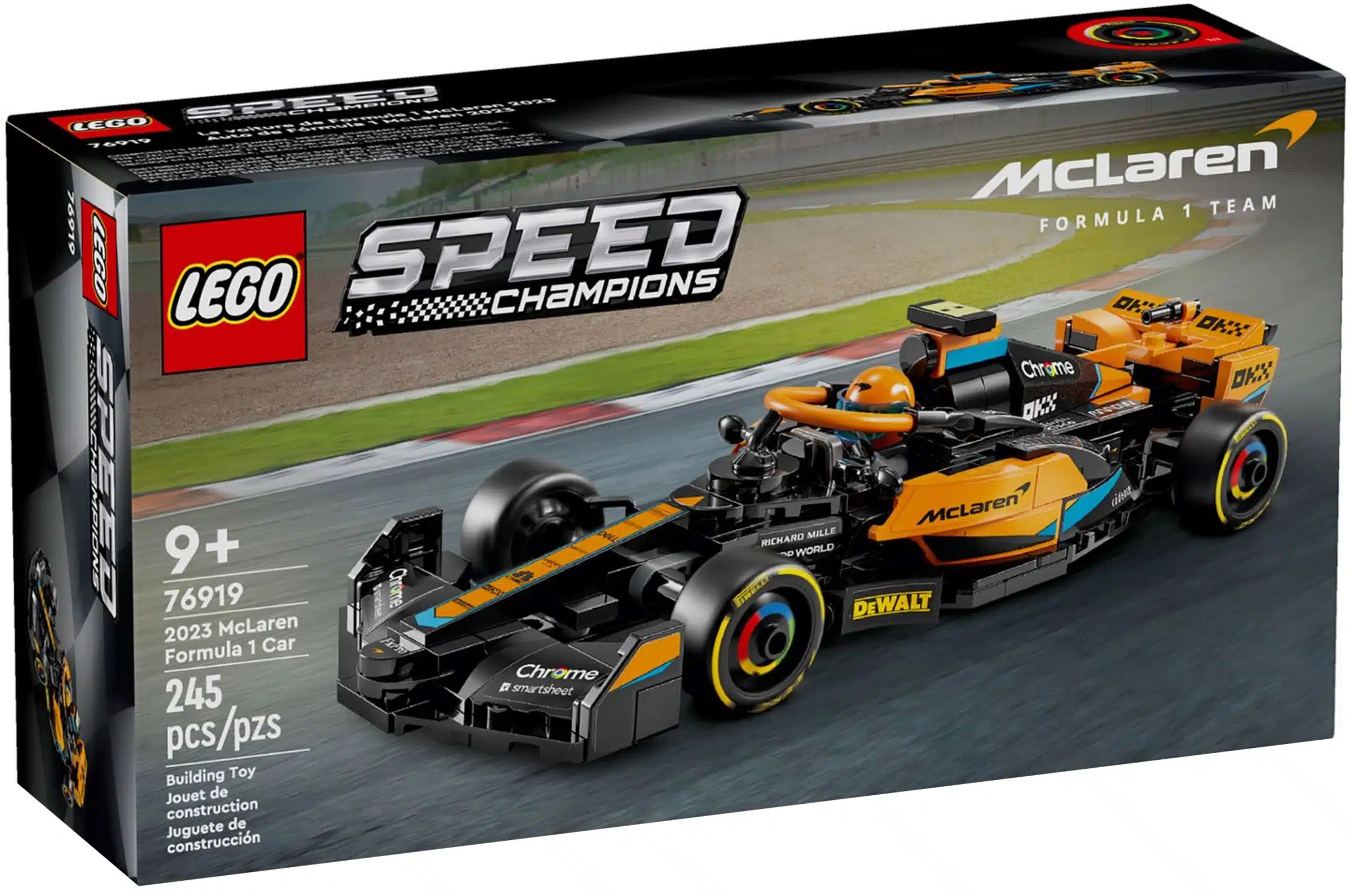 La voiture de course de Formule 1 McLaren 2023 (76919) Toys Puissance 3