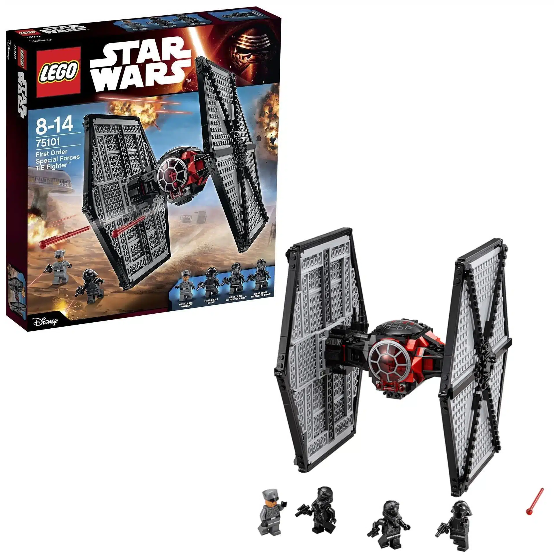 First Order Special Forces TIE fighter™ (75101) Toys Puissance 3
