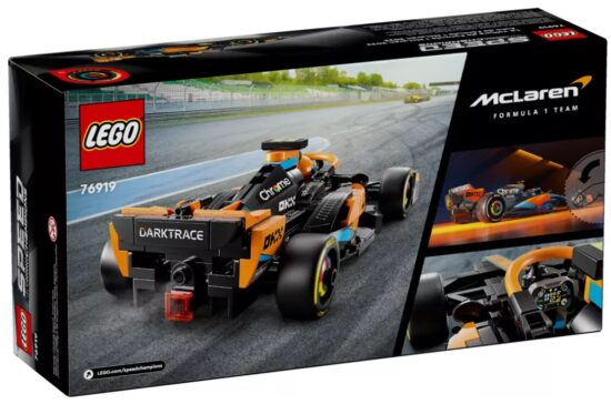 La voiture de course de Formule 1 McLaren 2023 (76919) Toys Puissance 3